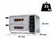 OUTLET - PICCOLI DIFETTI ESTETICI - Effeuno EFFE 11 - Forno elettrico per pizza