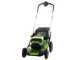 Greenworks GD60LM46SPK4 - Tagliaerba semovente a batteria - 60V/4Ah - Taglio 46 cm