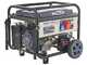 OUTLET - SENZA IMBALLO ORIGINALE - BullMach AMBRA 12000 E-3 - Generatore di corrente carrellato a benzina con AVR 8.5 kW - Continua 7.8 kW Trifase