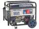 OUTLET - SENZA IMBALLO ORIGINALE - BullMach AMBRA 12000 E-3 - Generatore di corrente carrellato a benzina con AVR 8.5 kW - Continua 7.8 kW Trifase