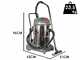 Comet CVP 378 X - Bidone aspiratutto - 3 motori - Serie Professionale