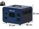 OUTLET - DIFETTI ESTETICI - BullMach Elektron 2000 - Power Station Portatile - 2000W/1536Wh 3.2V