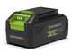 Greenworks G48LM41ST25K2X - Kit Tagliaerba a batteria + Tagliabordi a batteria - 48V - 2x 24V/2Ah