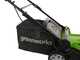 Greenworks G48LM41ST25K2X - Kit Tagliaerba a batteria + Tagliabordi a batteria - 48V - 2x 24V/2Ah