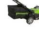 Greenworks G48LM41ST25K2X - Kit Tagliaerba a batteria + Tagliabordi a batteria - 48V - 2x 24V/2Ah