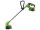 Greenworks G48LM41ST25K2X - Kit Tagliaerba a batteria + Tagliabordi a batteria - 48V - 2x 24V/2Ah