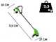 Greenworks G48LM41ST25K2X - Kit Tagliaerba a batteria + Tagliabordi a batteria - 48V - 2x 24V/2Ah