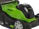Greenworks G48LM41ST25K2X - Kit Tagliaerba a batteria + Tagliabordi a batteria - 48V - 2x 24V/2Ah