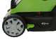 Greenworks G48LM41ST25K2X - Kit Tagliaerba a batteria + Tagliabordi a batteria - 48V - 2x 24V/2Ah