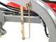 OUTLET - DIFETTI ESTETICI - GeoTech-Pro HAMF 200 - Trincia argini laterale per trattore - Serie medio-pesante