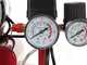 OUTLET - SENZA IMBALLO ORIGINALE - GeoTech S-AC50V-8-10 - Compressore aria elettrico oilless - Motore 1 HP - 50 lt Verticale Silenziato
