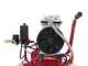 OUTLET - SENZA IMBALLO ORIGINALE - GeoTech S-AC50V-8-10 - Compressore aria elettrico oilless - Motore 1 HP - 50 lt Verticale Silenziato