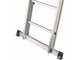 OUTLET - DIFETTI ESTETICI - Scala in alluminio telescopica Svelt Euro 3x16 (3 pezzi x 16 gradini) - mt 11,90