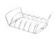 Supporto di cottura arrosto Premium Weber