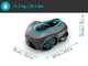 Gardena Smart SILENO Free 600 - Robot tagliaerba - Gestione con Gardena Smart App - Senza impianto
