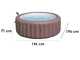 Bestway Lay-Z-Spa Hawaii AirJet 6001G - Piscina idromassaggio spa