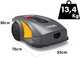 Stiga A 5000 - Robot rasaerba - Con due batterie E-Power da 5 Ah