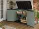 Keter Store it Out Darwin verde - Box porta attrezzi da giardino