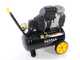 OUTLET - UTILIZZATO PER PROVA - Stanley Sil Air 244/24  - Compressore aria elettrico monofase silenziato, oil-less - Motore 1.5 HP - 24 lt