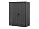 Keter Cortina Alto - Armadio porta attrezzi da giardino - 140x73.6x170.4 cm