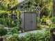 Keter Cortina Alto - Armadio porta attrezzi da giardino - 140x73.6x170.4 cm