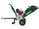 OUTLET - UTILIZZATO PER PROVA - GreenBay GB-WRC 120 HE - Biotrituratore a scoppio professionale - Motore Honda GX390 da 13 HP