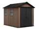 Keter Newton plus 759/975 - Casetta da giardino - Con porta doppia anta e finestre - 230x287x246 cm