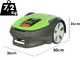 Greenworks OPTIMOW S - Robot rasaerba - Con cavo perimetrale