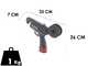 OUTLET - UTILIZZATO PER PROVA - Zanon ZL-25 - Kit legatrice elettrica a batteria wireless - 2 x 16.8V 2.5Ah