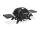 Weber Q1200N - Barbecue a gas portatile con ripiani laterali