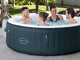 Bestway Lay-Z-Spa Miami AirJet 6001D verde - &Oslash;196x66 cm - Piscina idromassaggio spa per 5-6 Persone