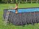 Bestway APX 365 561KG - 732x366x132 cm - Piscina fuori terra per 11-15 Persone