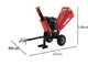 OUTLET - UTILIZZATA PER PROVA - GeoTech-Pro PCS 150L - Biotrituratore a scoppio professionale - Motore Loncin 15 HP