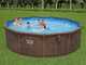 Bestway Hydrium 561CU - Piscina rotonda per 9-10 Persone