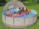 Bestway Steel Pro Max 561FY - &Oslash;396x107 cm - Piscina Rotonda per 7-8 Persone