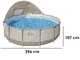 Bestway Steel Pro Max 561FY - &Oslash;396x107 cm - Piscina Rotonda per 7-8 Persone