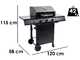 OUTLET - SENZA IMBALLO ORIGINALE - Char-Broil Performance Core B3 CART - Barbecue a gas