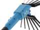 OUTLET - UTILIZZATO PER PROVA - Lisam Oliveco - Abbacchiatore Elettrico a batteria - Con denti in Nylon  - Asta Telescopica
