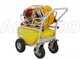 OUTLET - UTILIZZATO PER PROVA - GeoTech SP 1050 4S ALU - Pompa irroratrice a scoppio carrellata - 4 tempi a benzina
