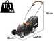 Worx WG733E - Tagliaerba a batteria - 20V/4Ah - Taglio 33cm