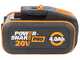 Worx WG733E - Tagliaerba a batteria - 20V/4Ah - Taglio 33cm