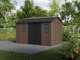 Keter Newton plus 7513/1375 - Casetta da giardino - Con porta doppia anta e finestre - 230x413x246 cm