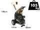 OUTLET - DIFETTI ESTETICI - BlackStone DSP 150 L - Biotrituratore a scoppio - con motore a benzina Loncin da 420cc