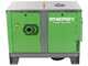 Energy EY-7MDE-SA AVR - Generatore di corrente diesel silenziato con AVR - 5 Kw - Continua 4,5 kW Monofase + ATS