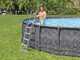 Bestway APX 365 561KE - Piscina rotonda per 11-15 Persone