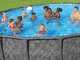 Bestway APX 365 561JZ - Piscina rotonda per 16-20 Persone