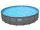 Bestway APX 365 561JZ - Piscina rotonda per 16-20 Persone