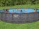 Bestway APX 365 561JZ - Piscina rotonda per 16-20 Persone