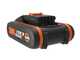 Worx WG918E - Kit Tagliasiepi + Tagliabordi a batteria - 20/2Ah