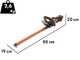 Worx WG918E - Kit Tagliasiepi + Tagliabordi a batteria - 20/2Ah